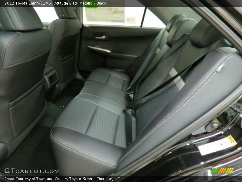 Attitude Black Metallic / Black 2012 Toyota Camry SE V6