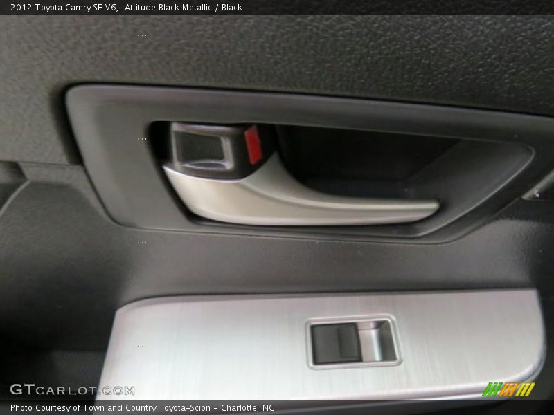 Attitude Black Metallic / Black 2012 Toyota Camry SE V6