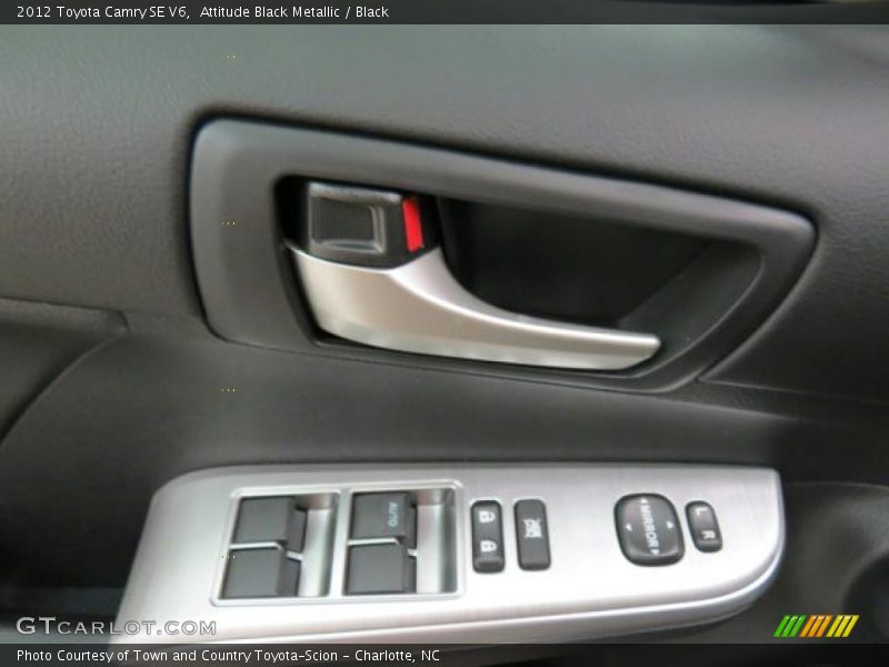 Attitude Black Metallic / Black 2012 Toyota Camry SE V6