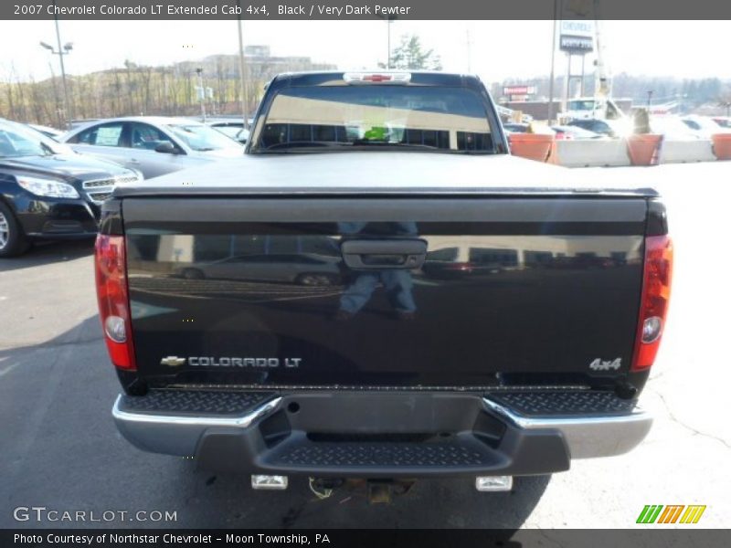 Black / Very Dark Pewter 2007 Chevrolet Colorado LT Extended Cab 4x4
