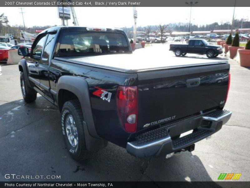 Black / Very Dark Pewter 2007 Chevrolet Colorado LT Extended Cab 4x4