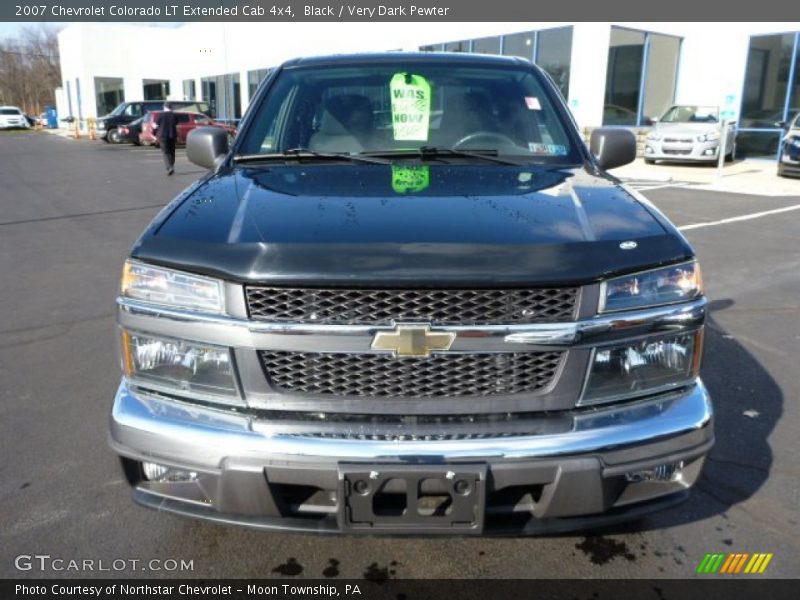 Black / Very Dark Pewter 2007 Chevrolet Colorado LT Extended Cab 4x4