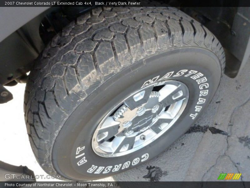 Black / Very Dark Pewter 2007 Chevrolet Colorado LT Extended Cab 4x4
