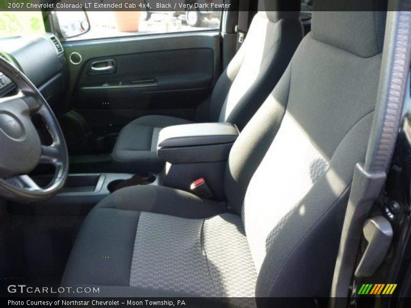 Black / Very Dark Pewter 2007 Chevrolet Colorado LT Extended Cab 4x4