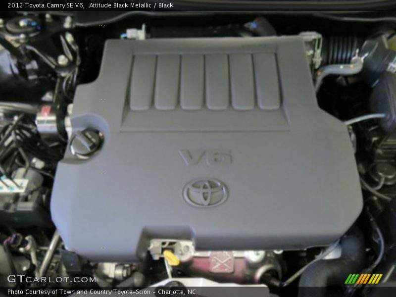 Attitude Black Metallic / Black 2012 Toyota Camry SE V6