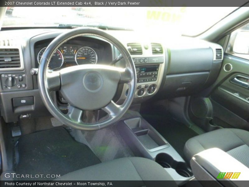 Black / Very Dark Pewter 2007 Chevrolet Colorado LT Extended Cab 4x4