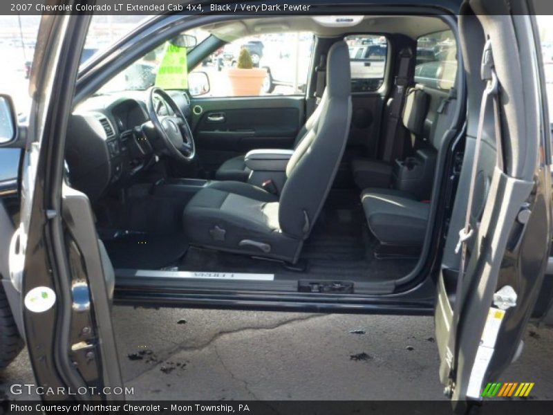 Black / Very Dark Pewter 2007 Chevrolet Colorado LT Extended Cab 4x4
