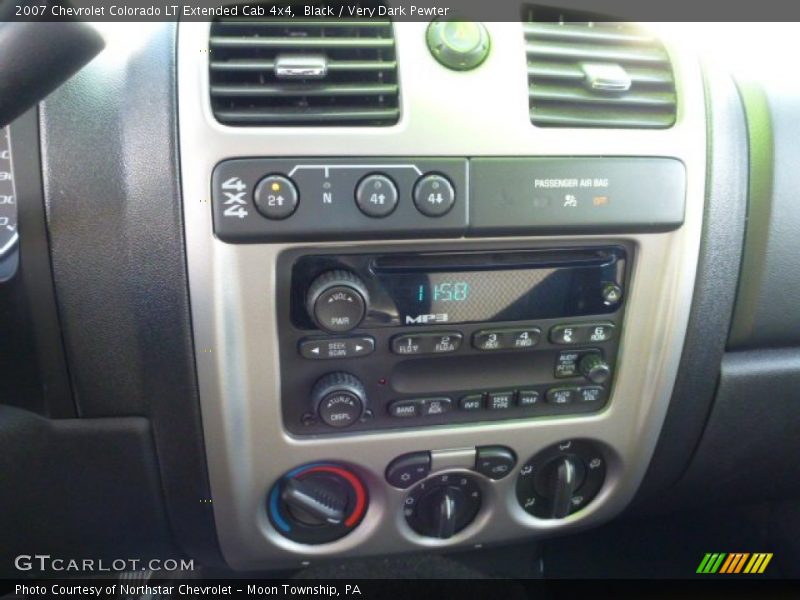 Black / Very Dark Pewter 2007 Chevrolet Colorado LT Extended Cab 4x4