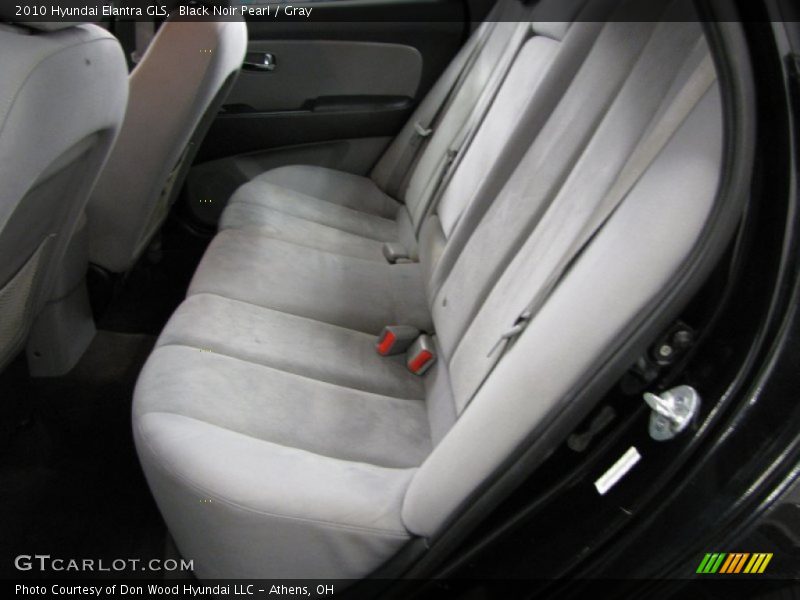Black Noir Pearl / Gray 2010 Hyundai Elantra GLS