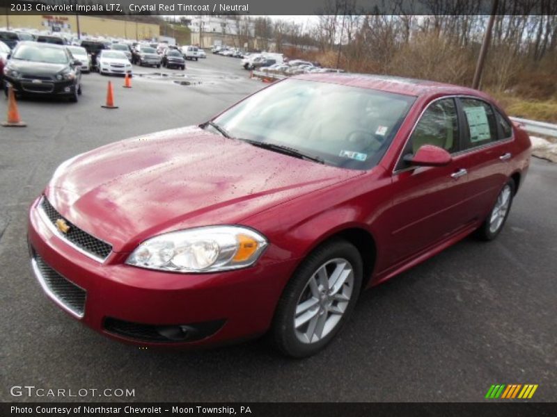 Crystal Red Tintcoat / Neutral 2013 Chevrolet Impala LTZ
