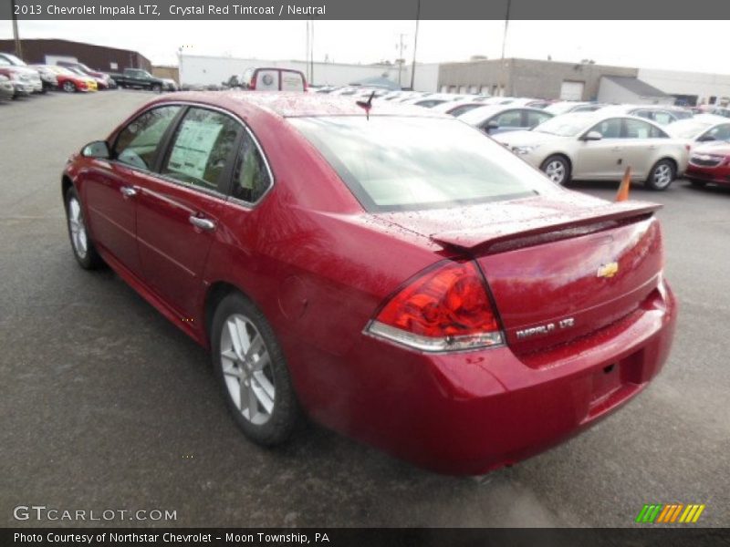 Crystal Red Tintcoat / Neutral 2013 Chevrolet Impala LTZ