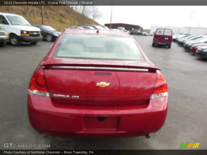 Crystal Red Tintcoat / Neutral 2013 Chevrolet Impala LTZ