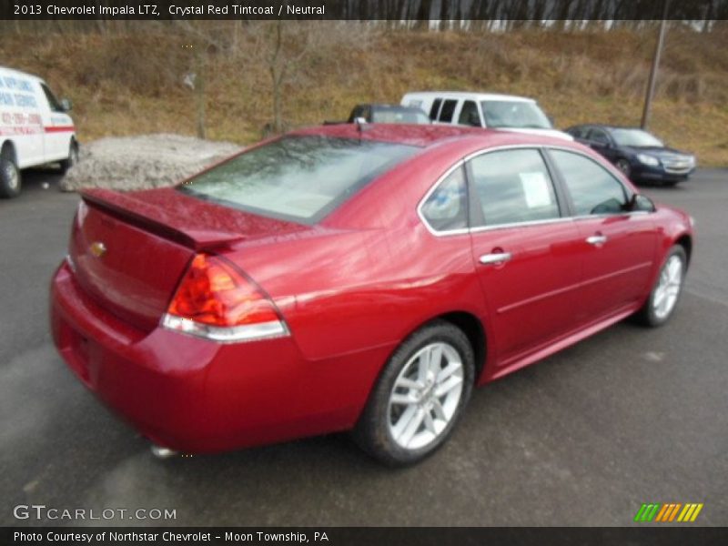 Crystal Red Tintcoat / Neutral 2013 Chevrolet Impala LTZ