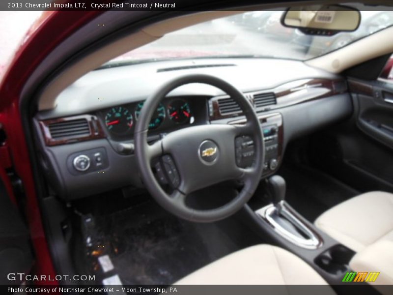 Crystal Red Tintcoat / Neutral 2013 Chevrolet Impala LTZ