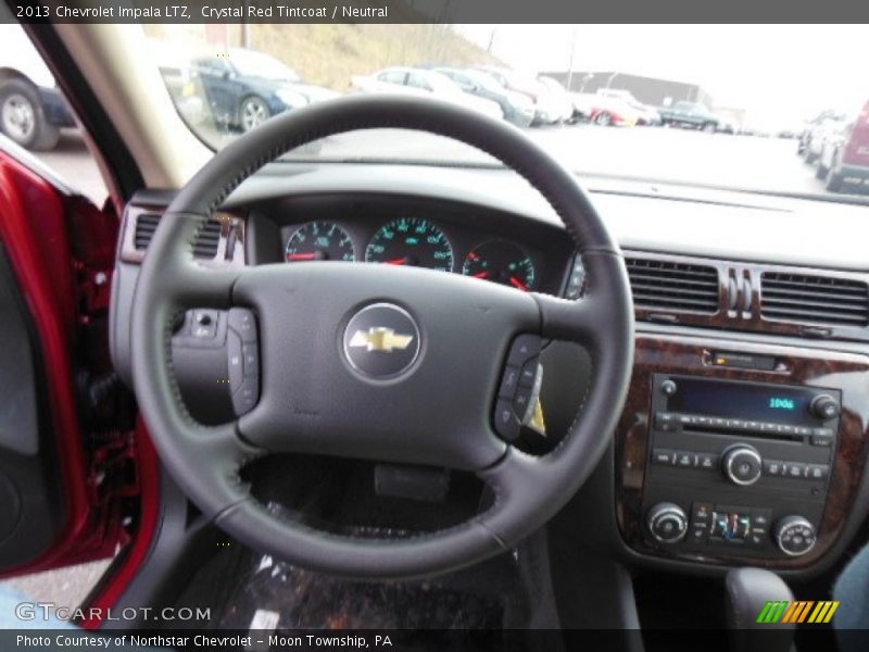 Crystal Red Tintcoat / Neutral 2013 Chevrolet Impala LTZ