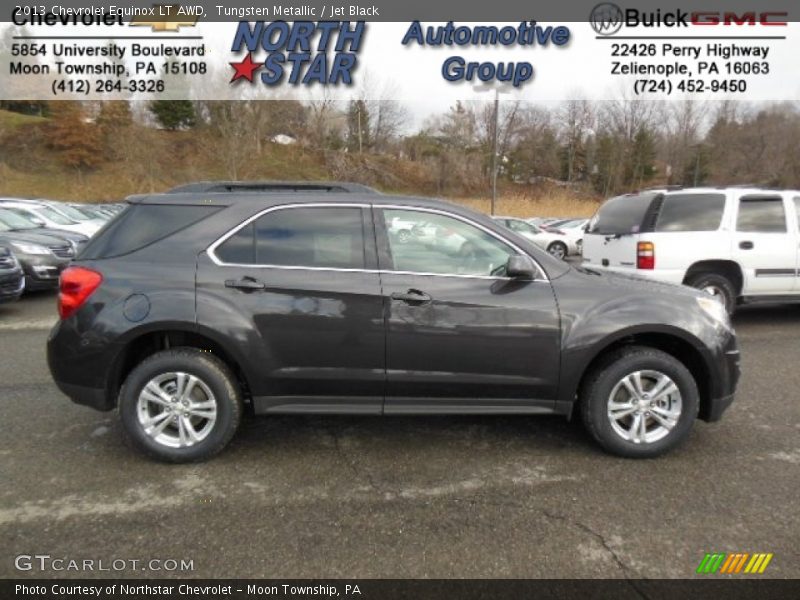 Tungsten Metallic / Jet Black 2013 Chevrolet Equinox LT AWD