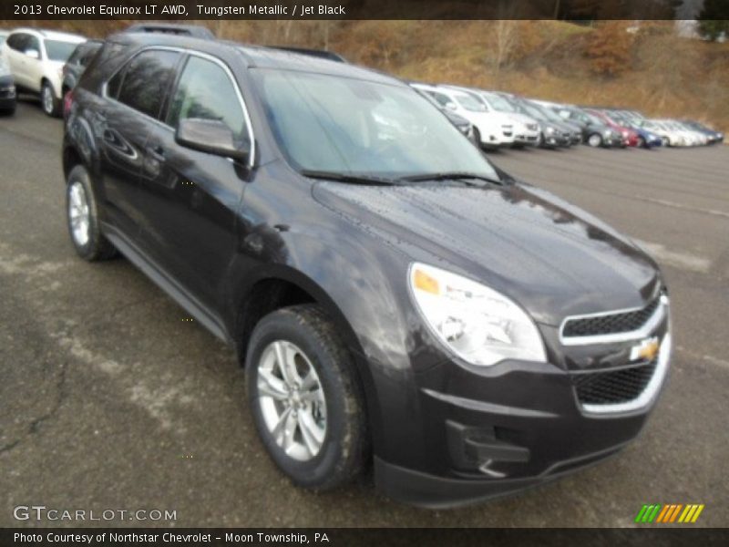 Tungsten Metallic / Jet Black 2013 Chevrolet Equinox LT AWD
