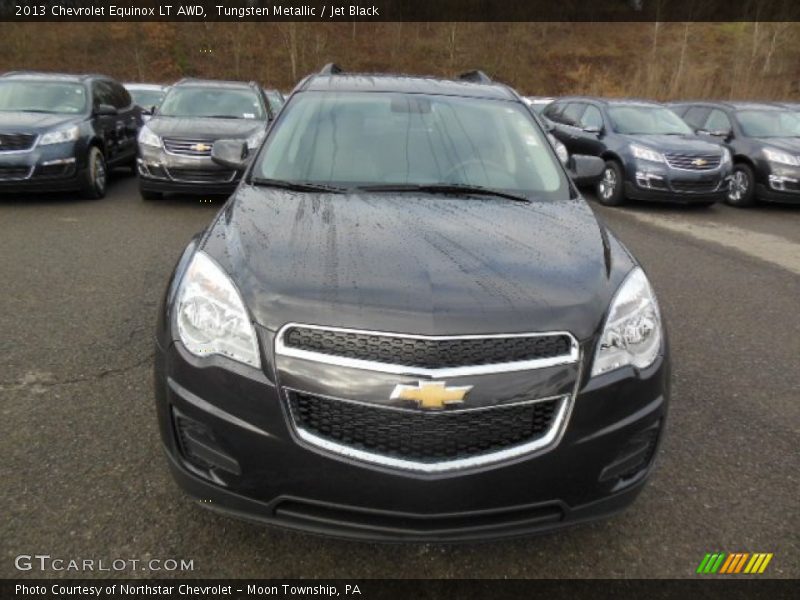Tungsten Metallic / Jet Black 2013 Chevrolet Equinox LT AWD