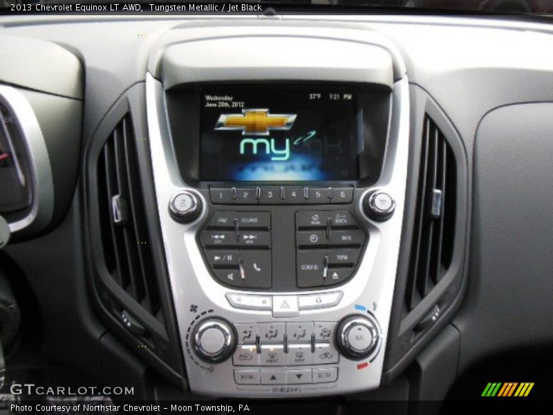 Tungsten Metallic / Jet Black 2013 Chevrolet Equinox LT AWD