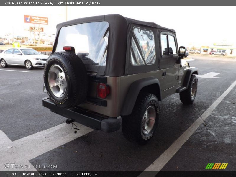 Light Khaki Metallic / Khaki 2004 Jeep Wrangler SE 4x4