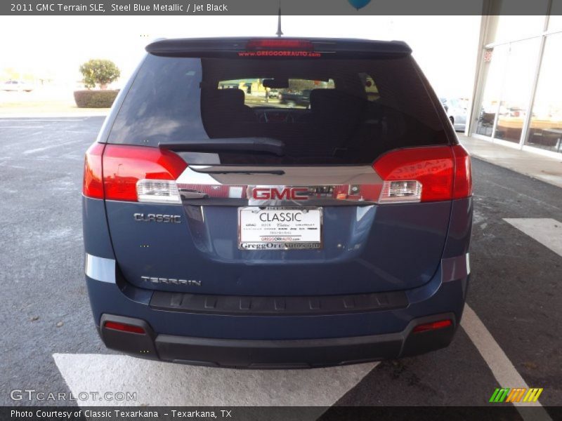 Steel Blue Metallic / Jet Black 2011 GMC Terrain SLE