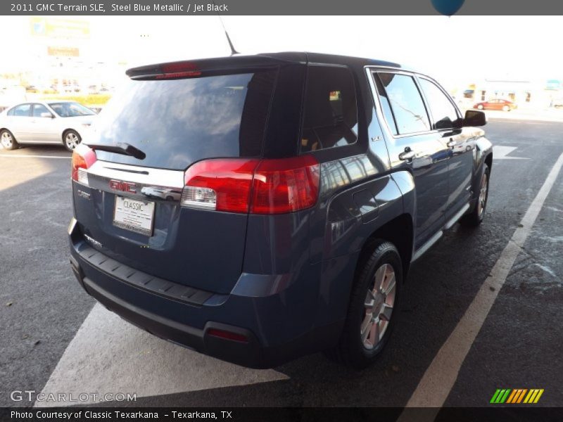Steel Blue Metallic / Jet Black 2011 GMC Terrain SLE