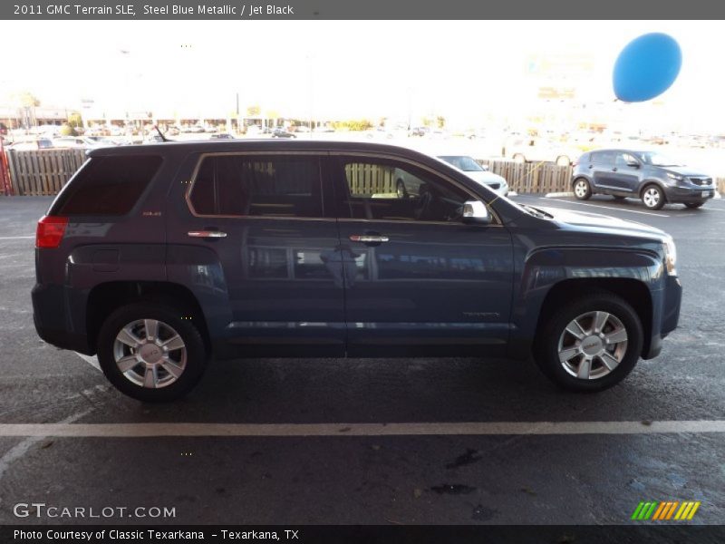 Steel Blue Metallic / Jet Black 2011 GMC Terrain SLE
