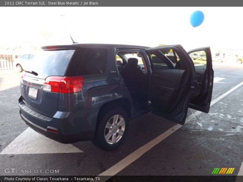 Steel Blue Metallic / Jet Black 2011 GMC Terrain SLE