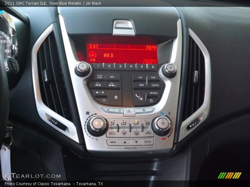 Steel Blue Metallic / Jet Black 2011 GMC Terrain SLE