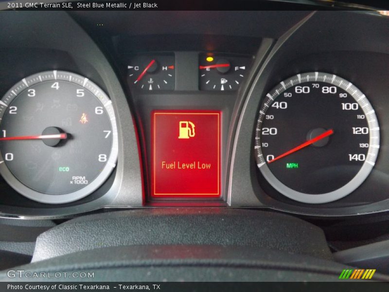Steel Blue Metallic / Jet Black 2011 GMC Terrain SLE