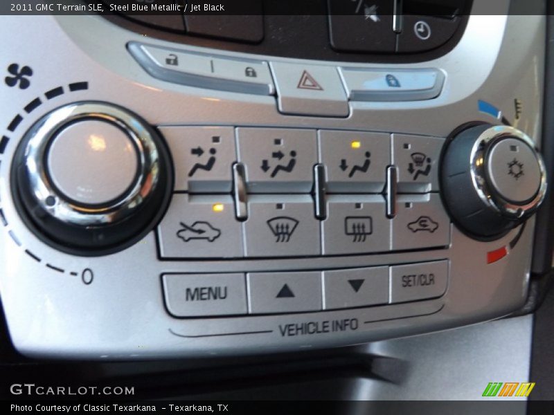 Steel Blue Metallic / Jet Black 2011 GMC Terrain SLE