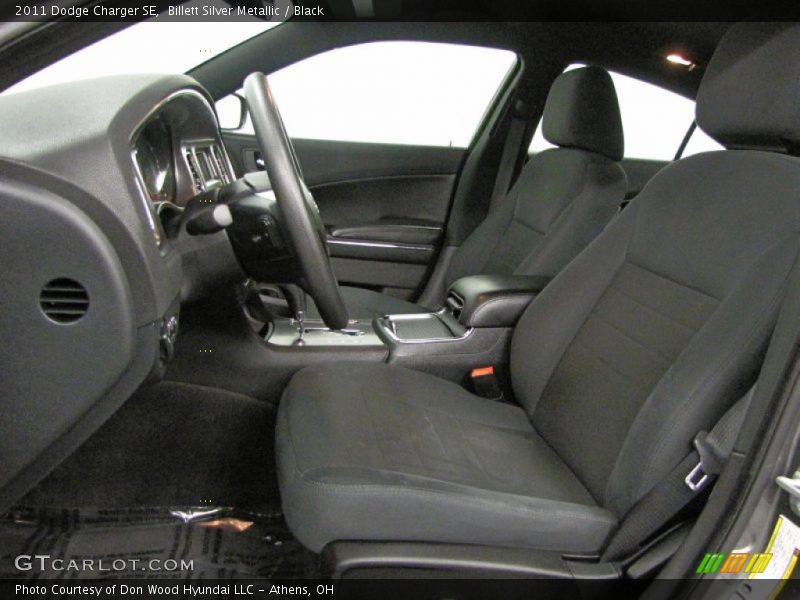 Billett Silver Metallic / Black 2011 Dodge Charger SE