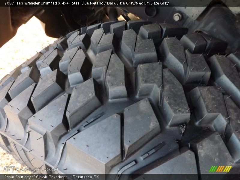 Steel Blue Metallic / Dark Slate Gray/Medium Slate Gray 2007 Jeep Wrangler Unlimited X 4x4