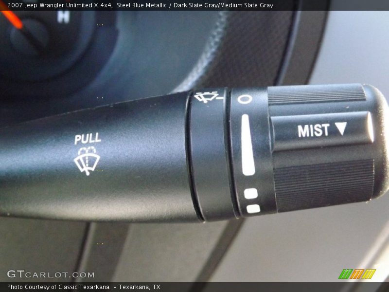 Steel Blue Metallic / Dark Slate Gray/Medium Slate Gray 2007 Jeep Wrangler Unlimited X 4x4
