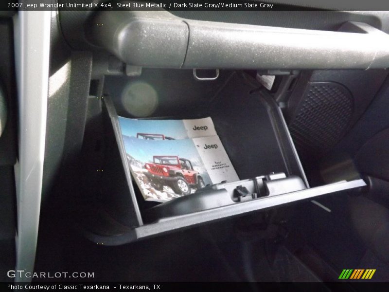 Steel Blue Metallic / Dark Slate Gray/Medium Slate Gray 2007 Jeep Wrangler Unlimited X 4x4