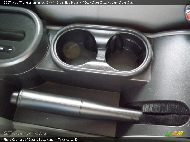 Steel Blue Metallic / Dark Slate Gray/Medium Slate Gray 2007 Jeep Wrangler Unlimited X 4x4