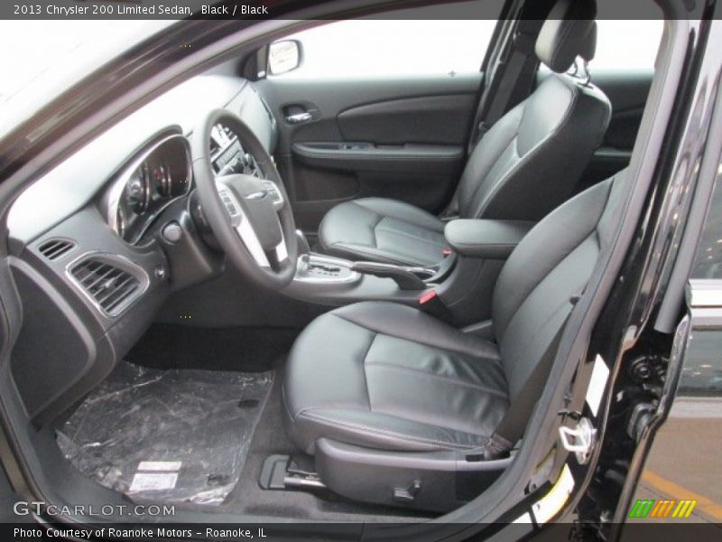 Black / Black 2013 Chrysler 200 Limited Sedan