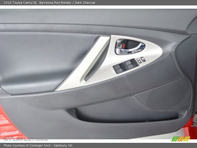 Barcelona Red Metallic / Dark Charcoal 2010 Toyota Camry SE