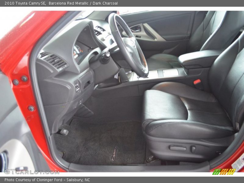 Barcelona Red Metallic / Dark Charcoal 2010 Toyota Camry SE