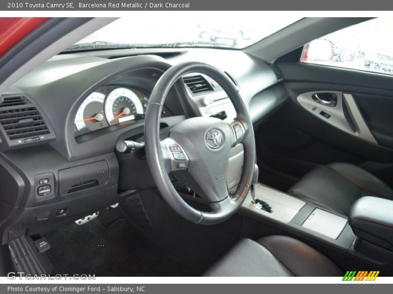 Barcelona Red Metallic / Dark Charcoal 2010 Toyota Camry SE