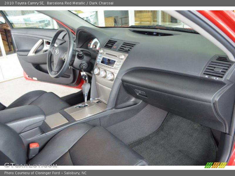 Barcelona Red Metallic / Dark Charcoal 2010 Toyota Camry SE