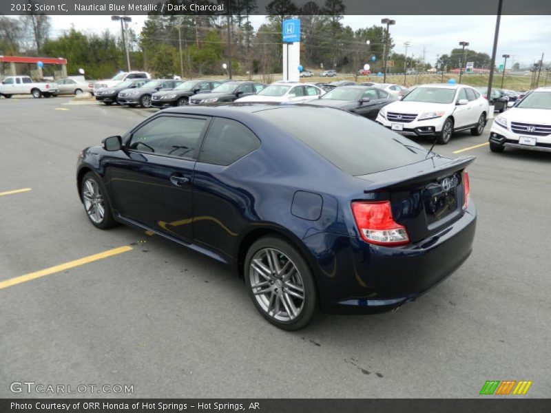 Nautical Blue Metallic / Dark Charcoal 2012 Scion tC