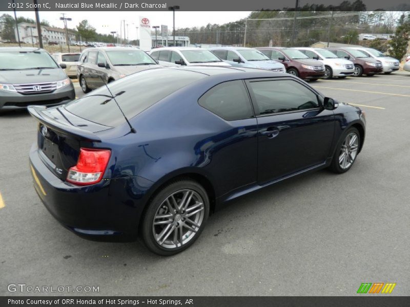 Nautical Blue Metallic / Dark Charcoal 2012 Scion tC