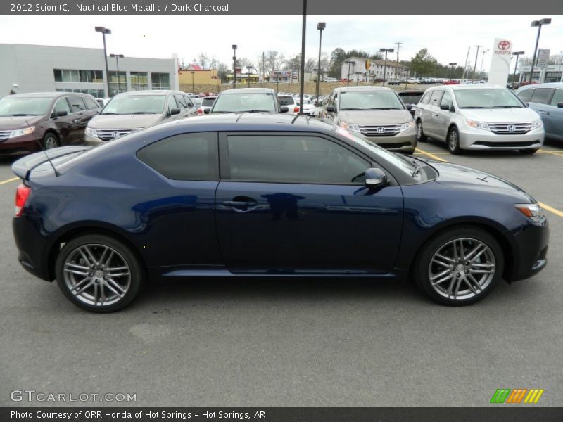 Nautical Blue Metallic / Dark Charcoal 2012 Scion tC