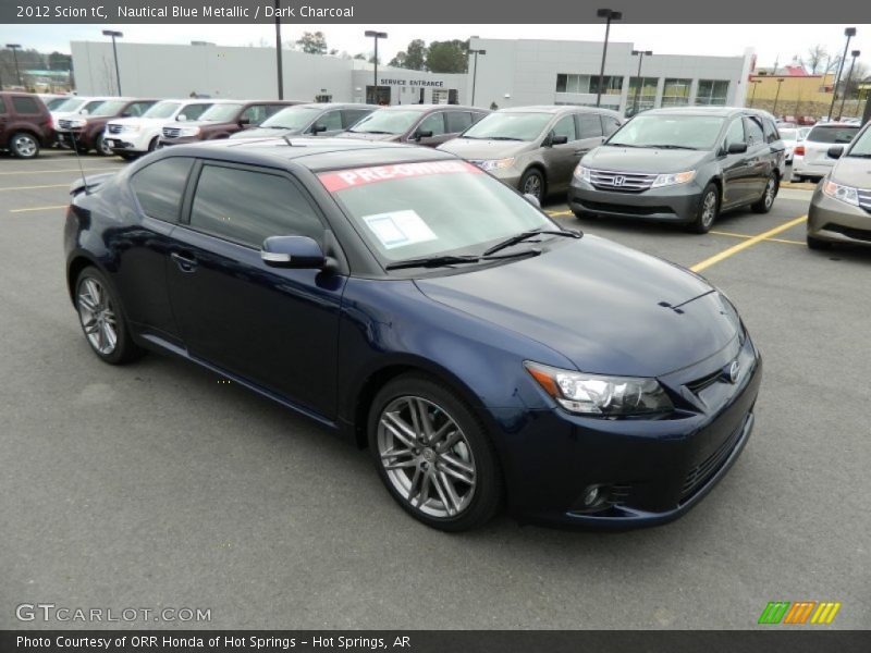 Nautical Blue Metallic / Dark Charcoal 2012 Scion tC