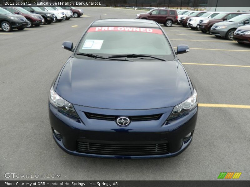 Nautical Blue Metallic / Dark Charcoal 2012 Scion tC