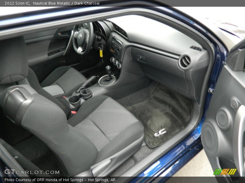 Nautical Blue Metallic / Dark Charcoal 2012 Scion tC