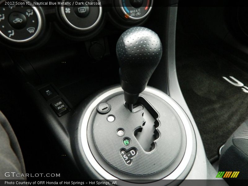 Nautical Blue Metallic / Dark Charcoal 2012 Scion tC