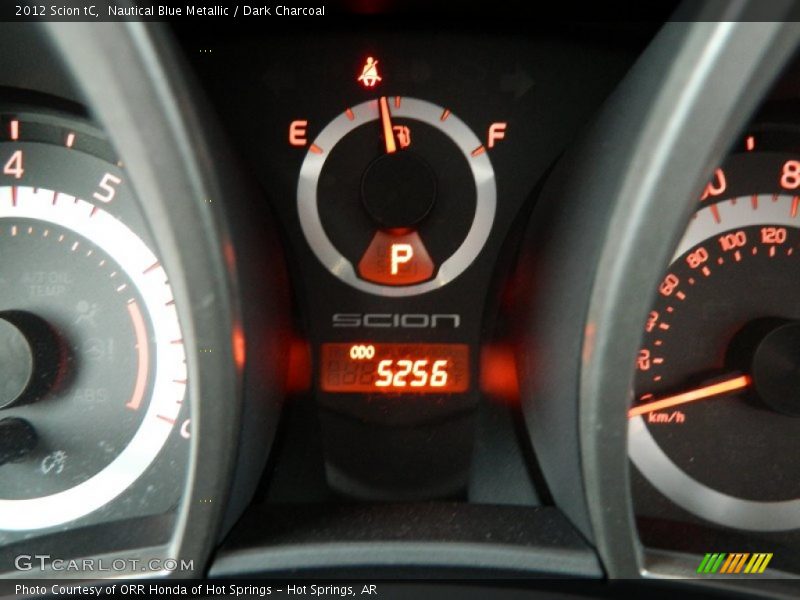 Nautical Blue Metallic / Dark Charcoal 2012 Scion tC