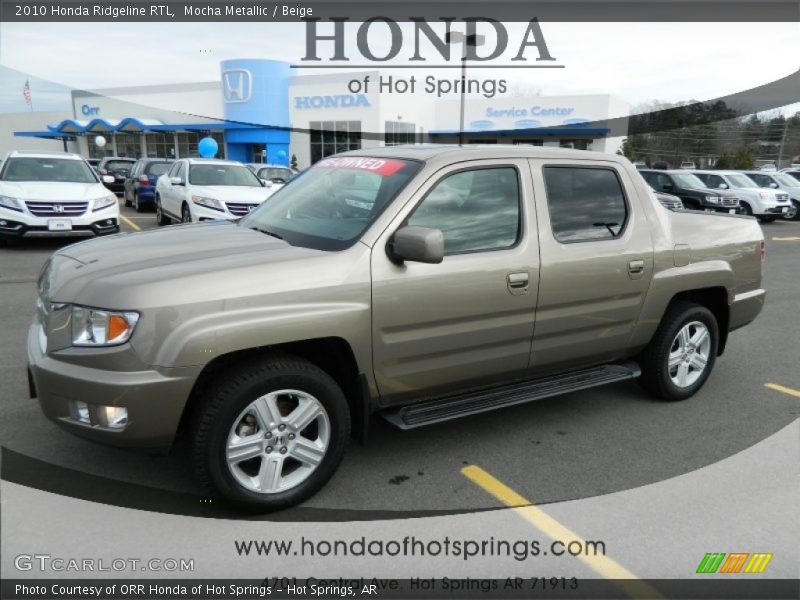 Mocha Metallic / Beige 2010 Honda Ridgeline RTL